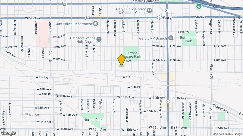840 Jackson St Map and Location Details