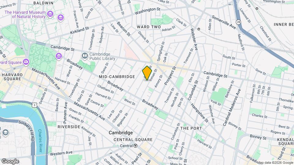 97 Inman St, Unit 972 Mapa y Detalles de la Ubicación