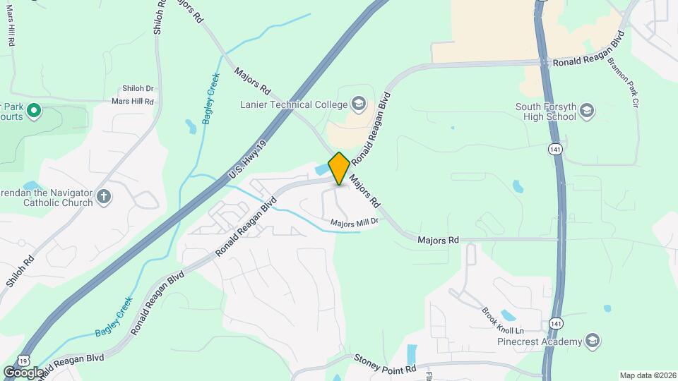 8270 Scuffle Bridge Ln Map and Location Details