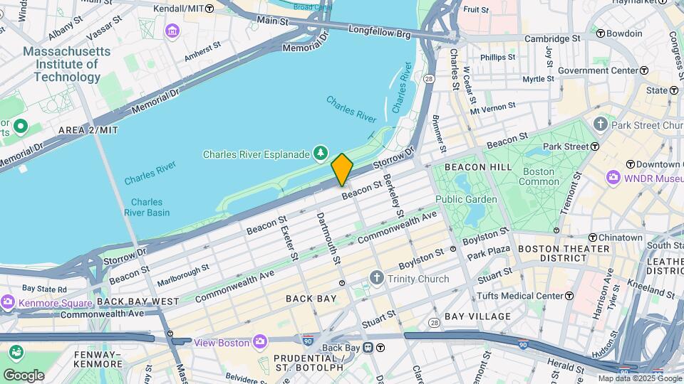 192 Beacon St Map and Location Details