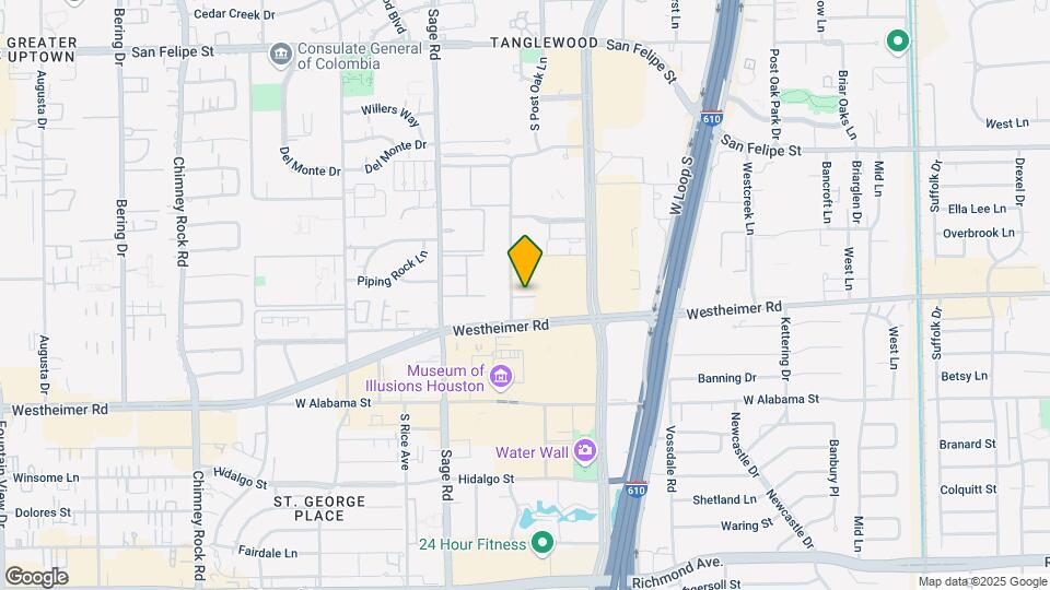 2503 McCue Rd Map and Location Details