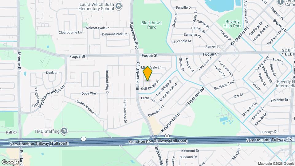 10918 Gulf Bridge Ct Mapa y Detalles de la Ubicación