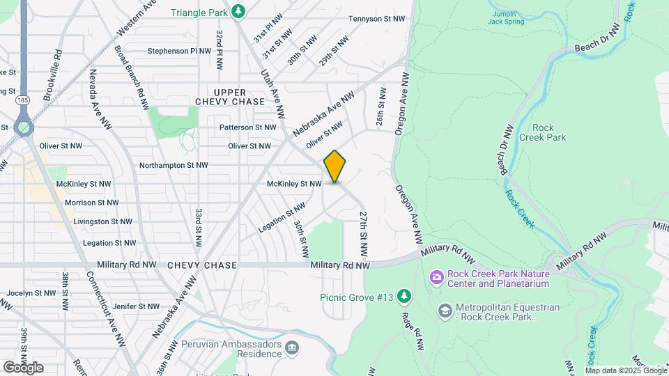 2804 McKinley St NW Map and Location Details