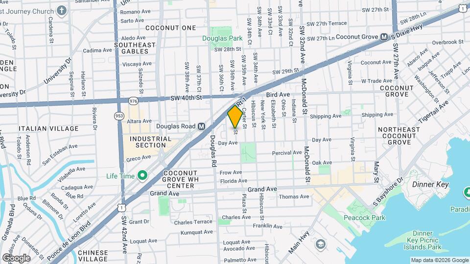 3162 Plaza St Map and Location Details