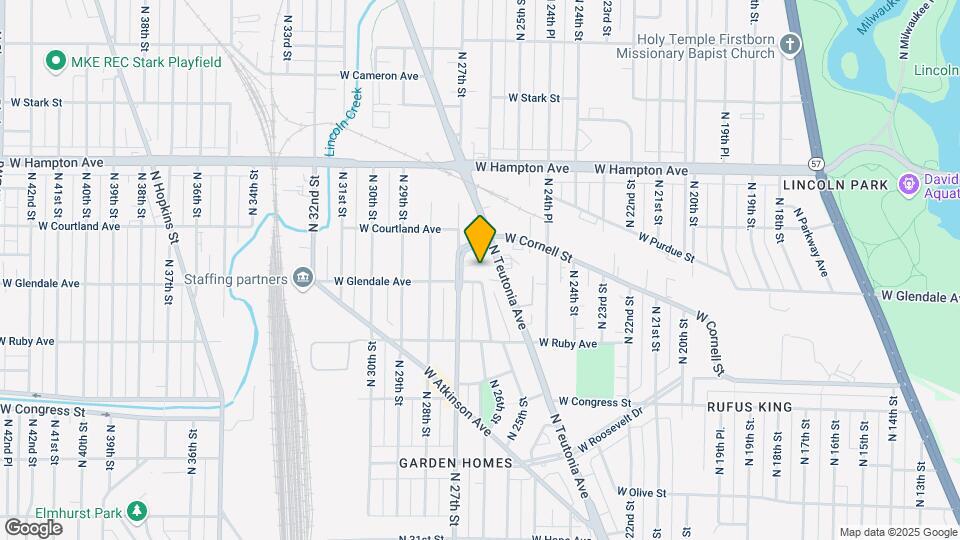 2605 W Victory Ln Map and Location Details
