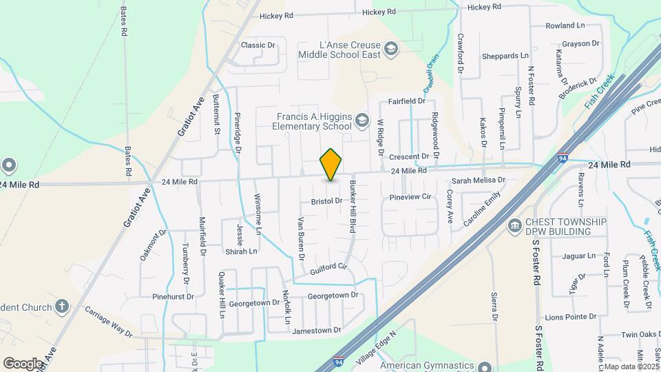 52962 N Yorktown Ct Map and Location Details