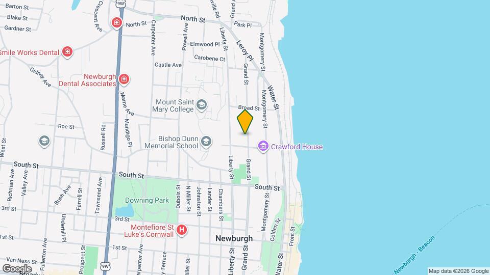 283 Grand St Map and Location Details