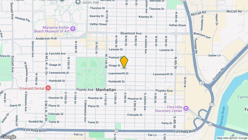 311 N 9th St Map and Location Details