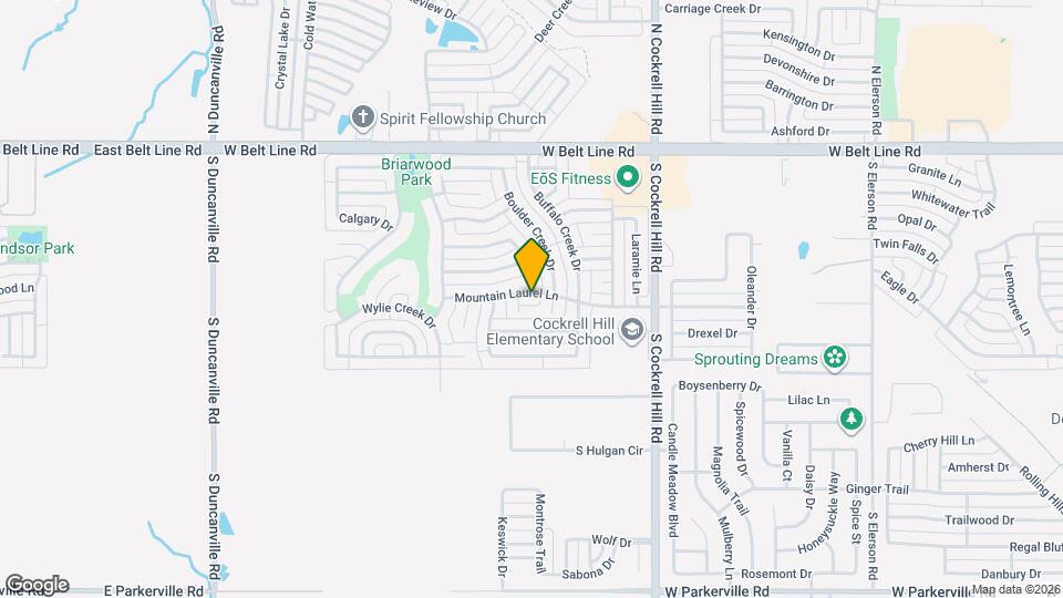 1504 Mountain Laurel Ln Map and Location Details