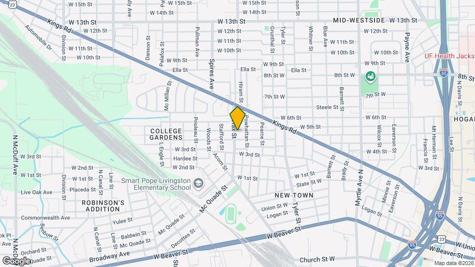 1788 W 5th St Map and Location Details