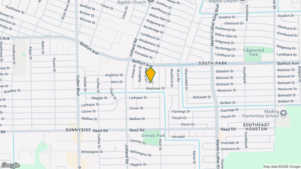 8150 Herschelwood St Map and Location Details