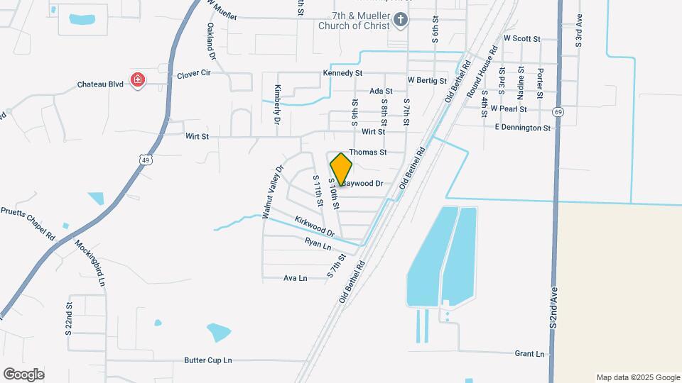 905 Redwood Dr Map and Location Details