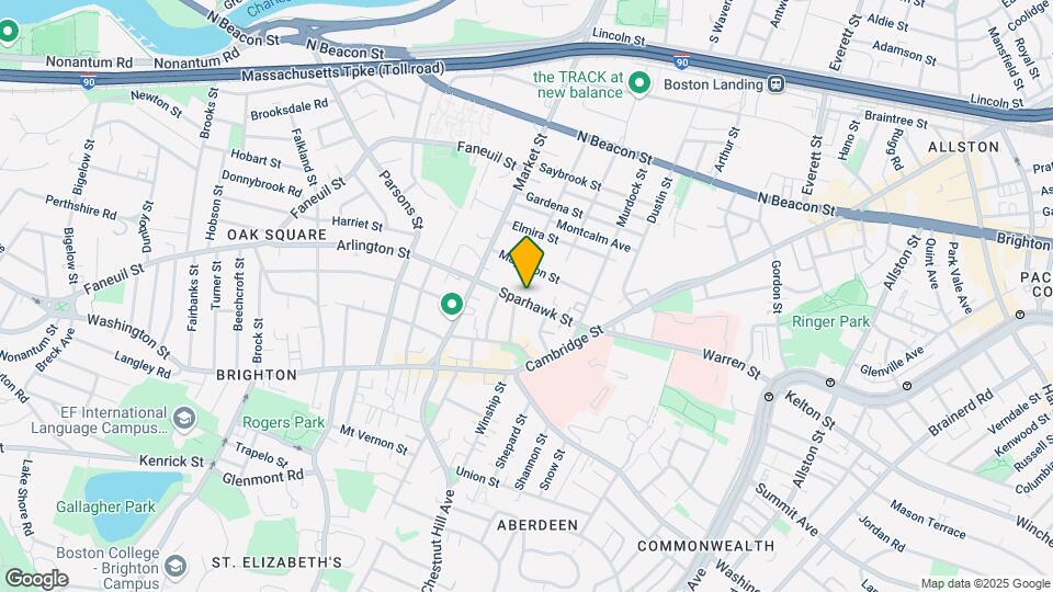 17 Sparhawk St, Unit 2 Map and Location Details