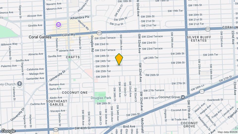 3422 SW 25th St Map and Location Details