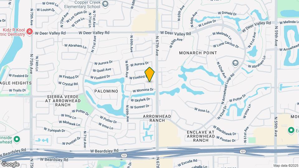 20920 N 67th Dr Map and Location Details
