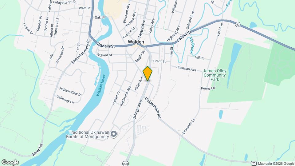 84 Orange Ave Map and Location Details