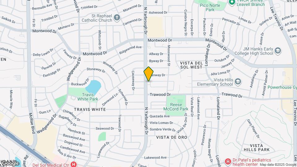 10601 Park View Cir Map and Location Details