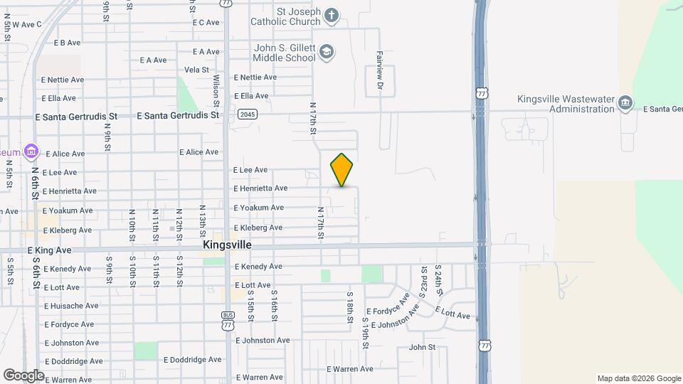 1401 E Henrietta Ave Mapa y Detalles de la Ubicación