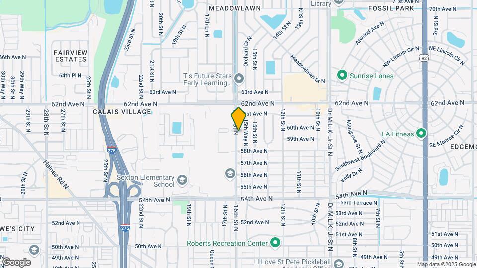 5931 16th St N, Unit 5651BD Map and Location Details