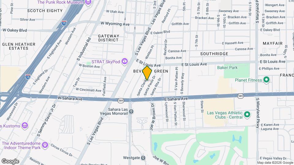 2221 Santa Clara Dr Map and Location Details