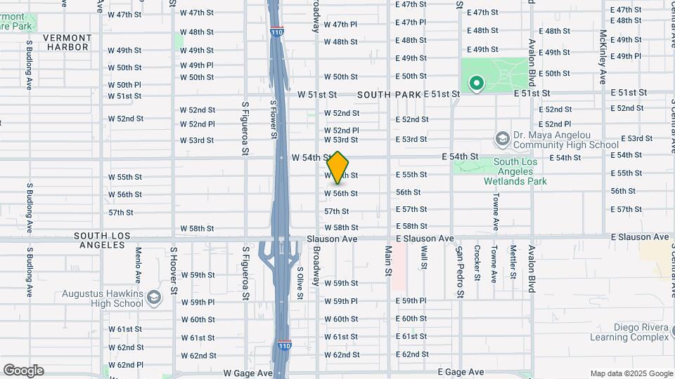 225 W 56th St Mapa y Detalles de la Ubicación