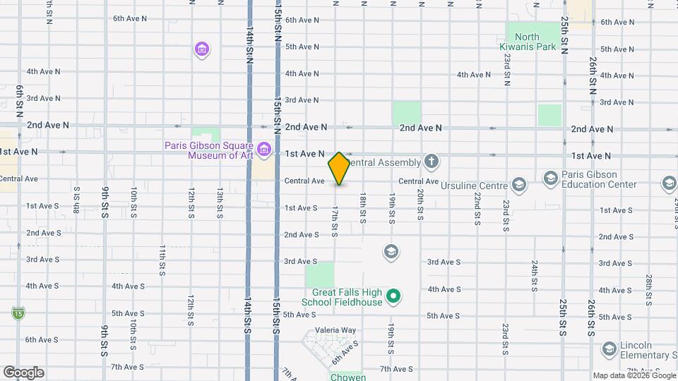 9 17th St S Map and Location Details