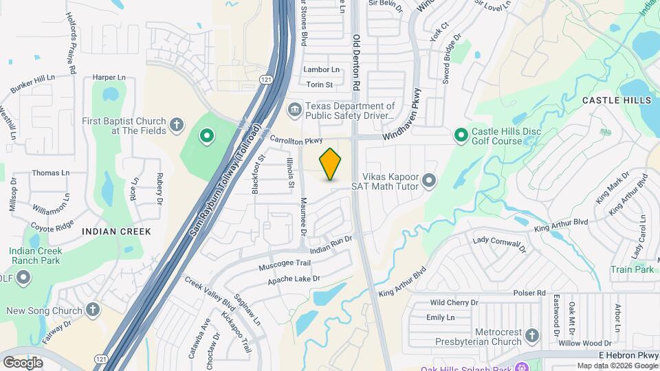 1028 Chickasaw Dr Map and Location Details