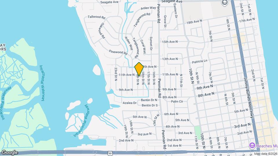 1155 19th St N Map and Location Details