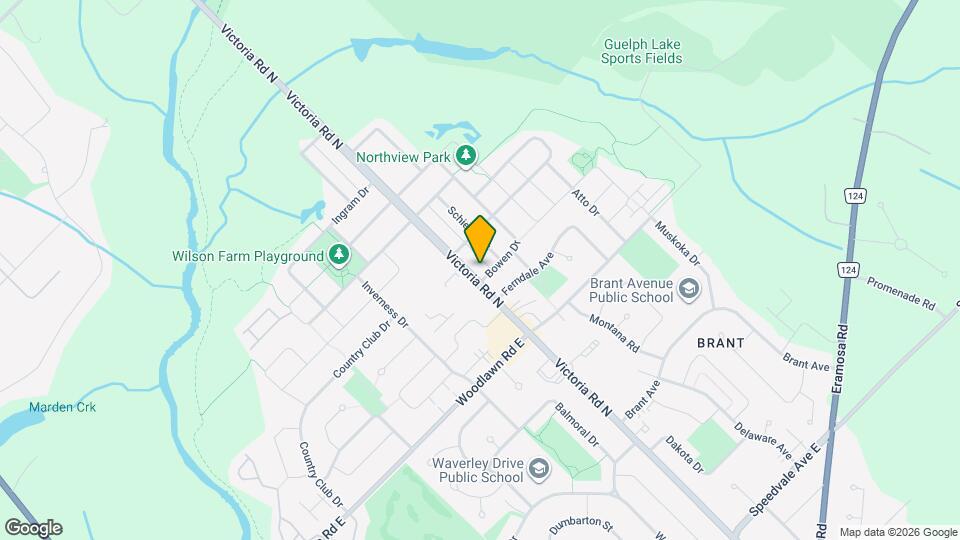 511 Victoria Rd N Map and Location Details