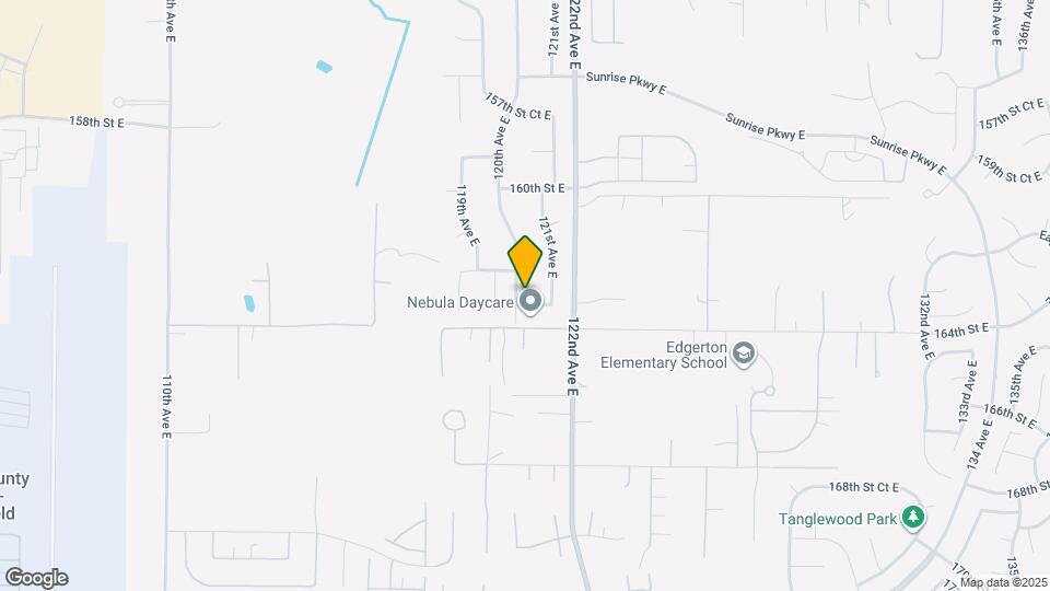 12009 163rd St Ct E Mapa y Detalles de la Ubicación