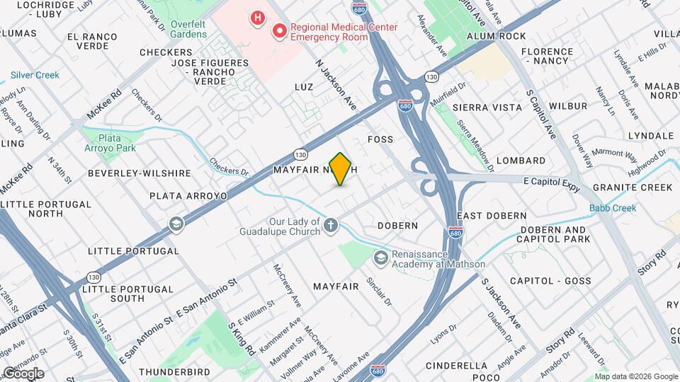 2204 Lausett Ave Mapa y Detalles de la Ubicación