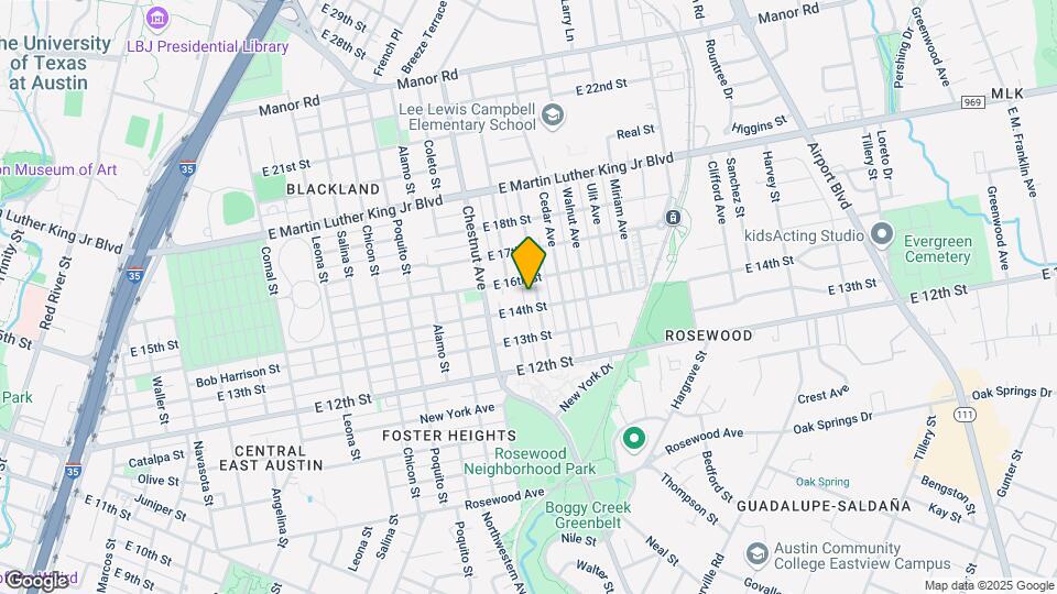 1404 Singleton Ave Mapa y Detalles de la Ubicación