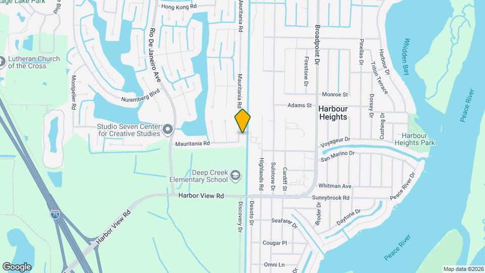 2592 Mauritania Rd Mapa y Detalles de la Ubicación