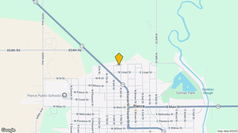 625 N 5th St Map and Location Details