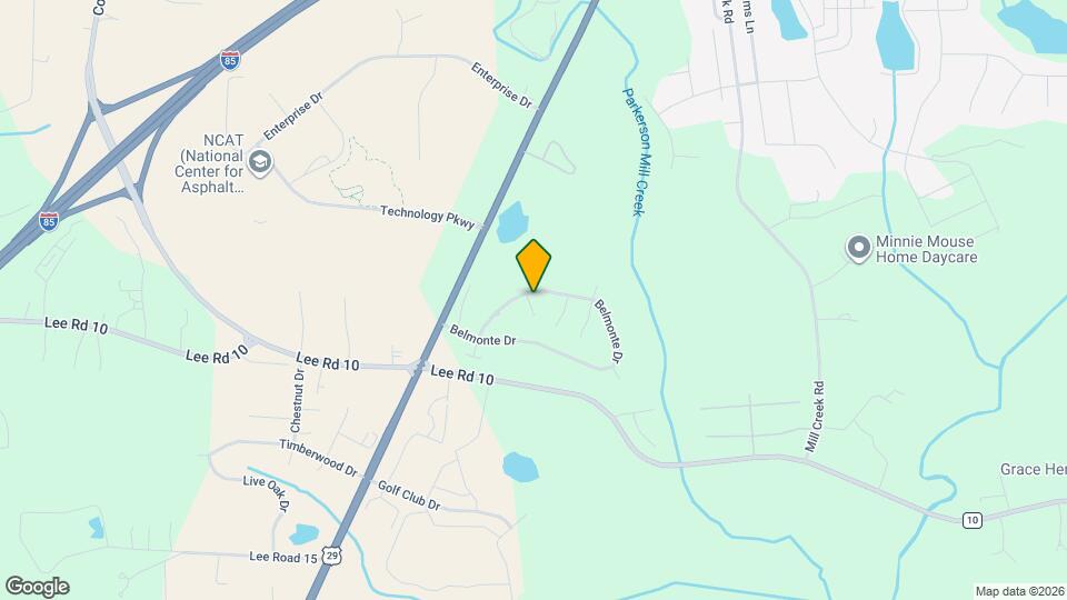 655 Belmonte Dr Map and Location Details