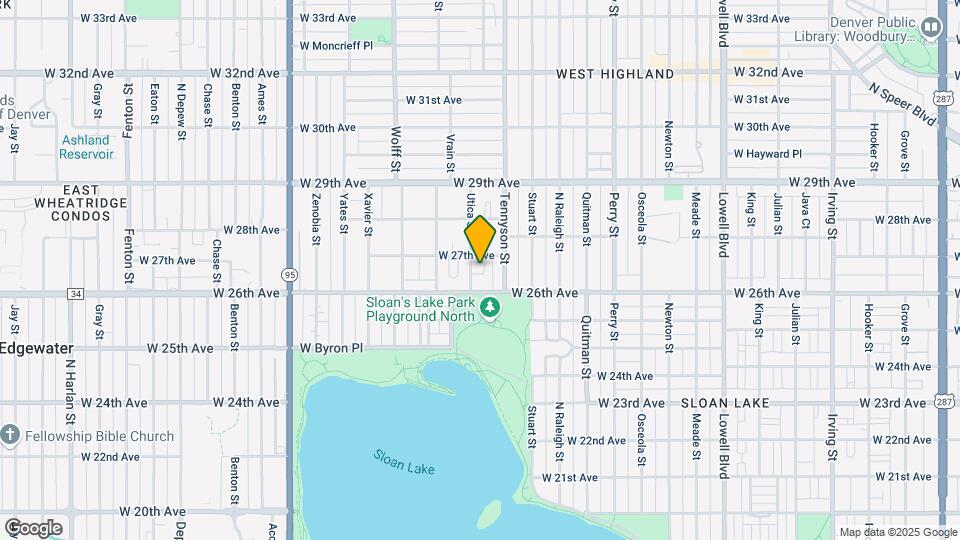 4450-4460 W 27th Ave Mapa y Detalles de la Ubicación