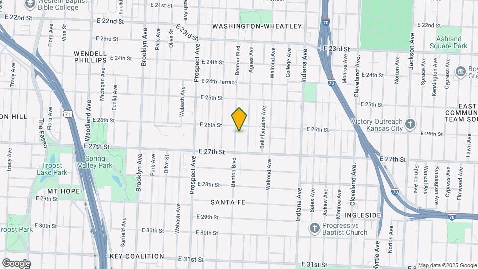 2617 Benton Blvd Map and Location Details