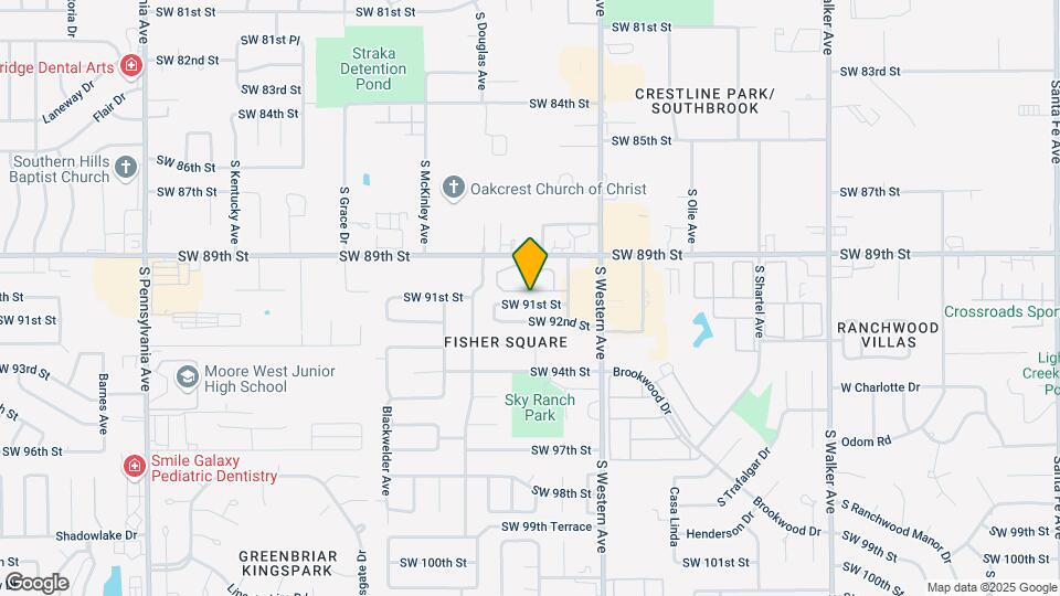 1007 SW 91st St Map and Location Details