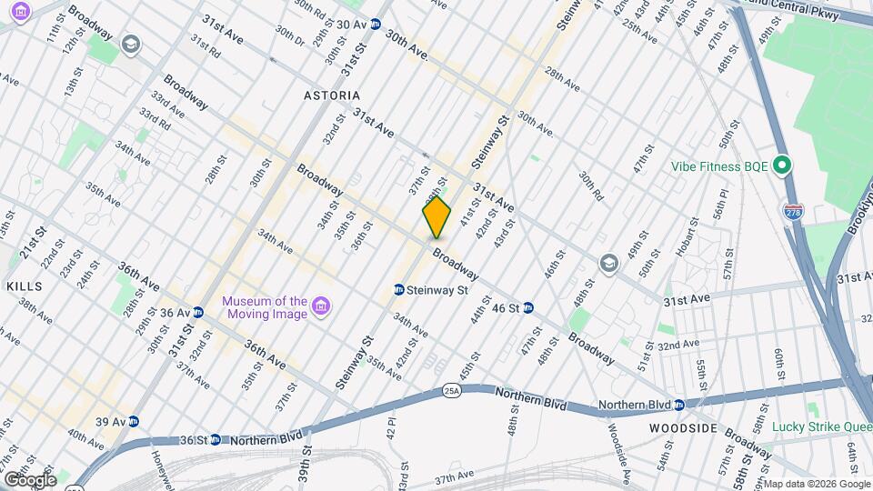 4005 Broadway Map and Location Details