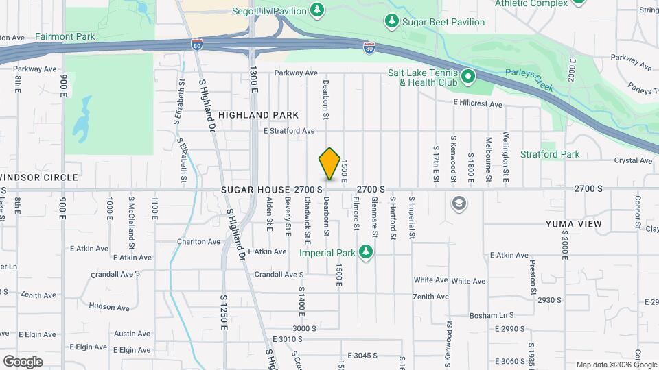 2699 Dearborn St Map and Location Details