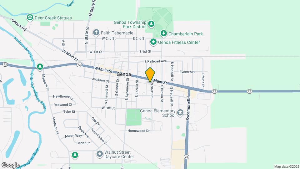 109 S Stott St Map and Location Details