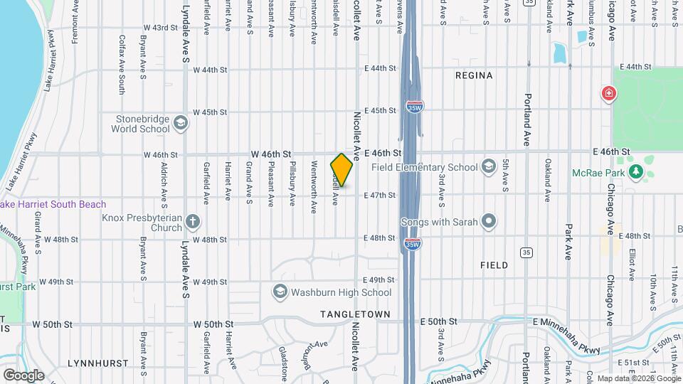 4647 Blaisdell Ave Mapa y Detalles de la Ubicación