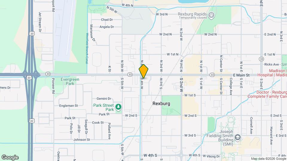 7 S 4th W Map and Location Details