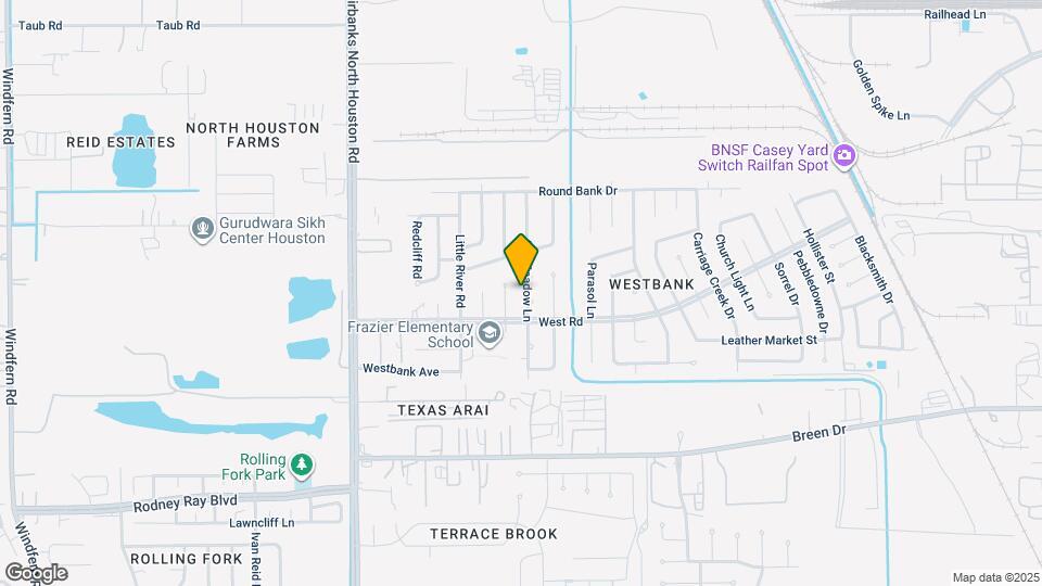 8419 Old Meadow Ln Map and Location Details