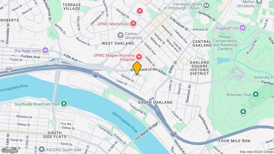 3219 Kennett Sq Map and Location Details