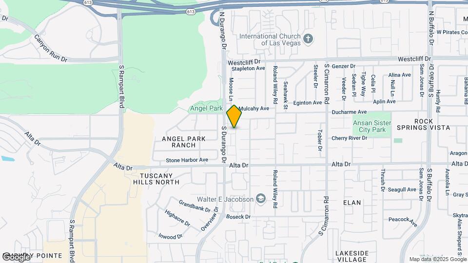 350 S Durango Dr Map and Location Details