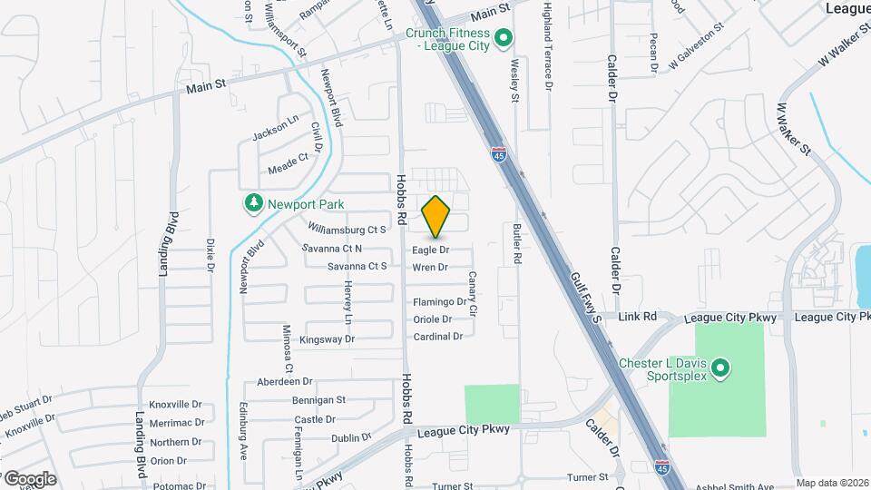 1822 Eagle Dr Map and Location Details