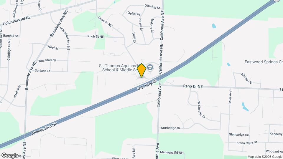 2108 Ashland St Map and Location Details