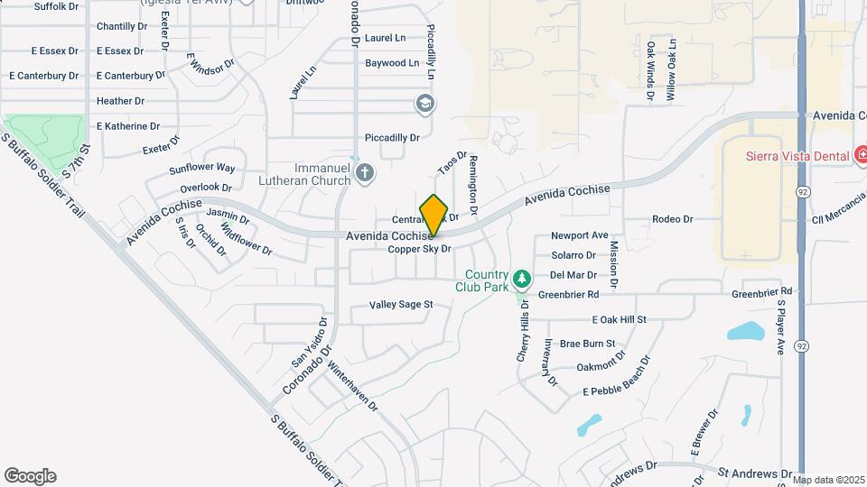 2353 Copper Sky Dr Map and Location Details