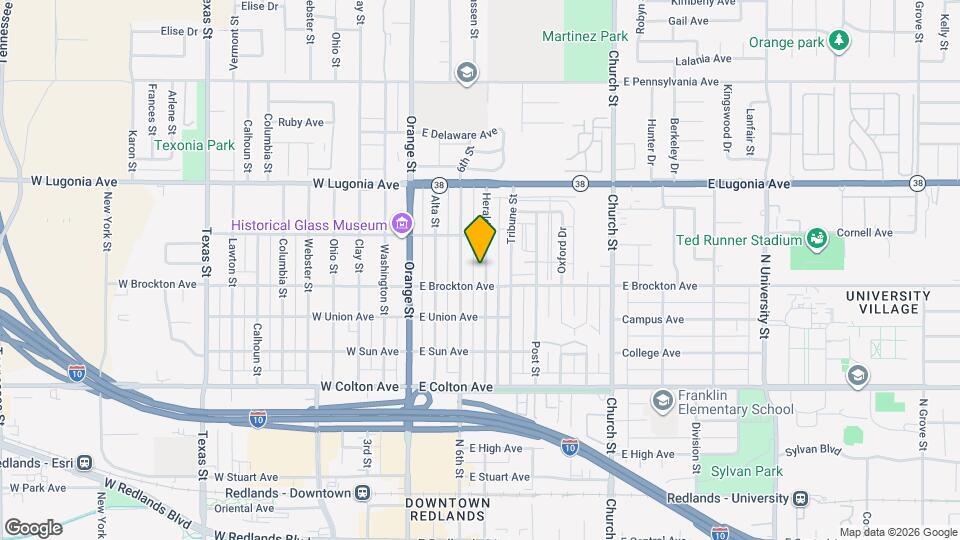 1115 Herald St Map and Location Details